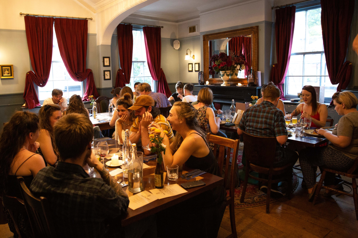 The Broadfield Ale House, Sheffield supper club party