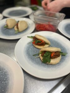 Supper club at the Broadfield Foragers dining club Beatrix Potter